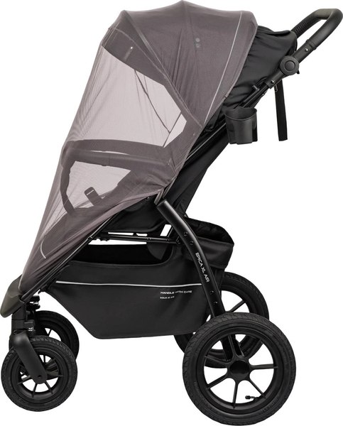 Изображение товара Детская прогулочная коляска INDIGO Epica Xl Air с сумкой 2025 (черный)