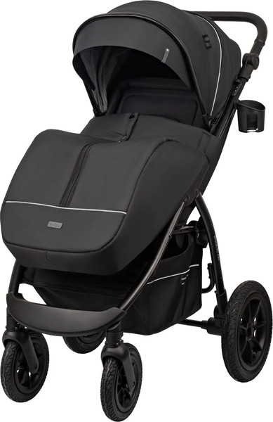 Изображение товара Детская прогулочная коляска INDIGO Epica Xl Air с сумкой 2025 (черный)