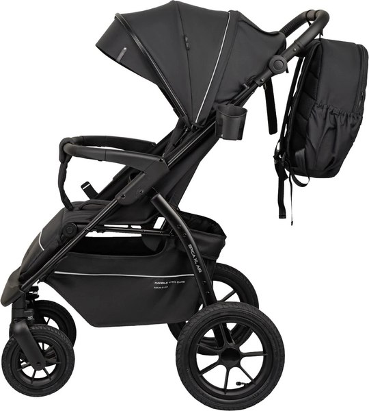 Изображение товара Детская прогулочная коляска INDIGO Epica Xl Air с сумкой 2025 (черный)
