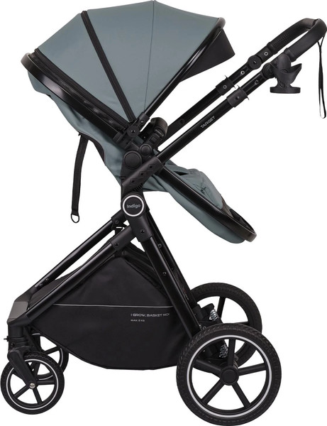 Изображение товара Детская универсальная коляска INDIGO Target (зеленый)