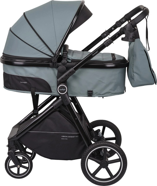 Изображение товара Детская универсальная коляска INDIGO Target (зеленый)