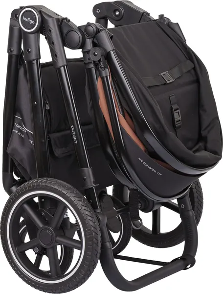 Изображение товара Детская универсальная коляска INDIGO Target (терракотовый)