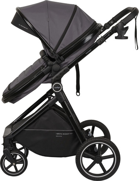 Изображение товара Детская универсальная коляска INDIGO Target 3в1 (серый)