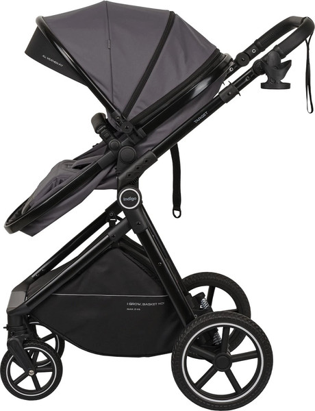 Изображение товара Детская универсальная коляска INDIGO Target 3в1 (серый)