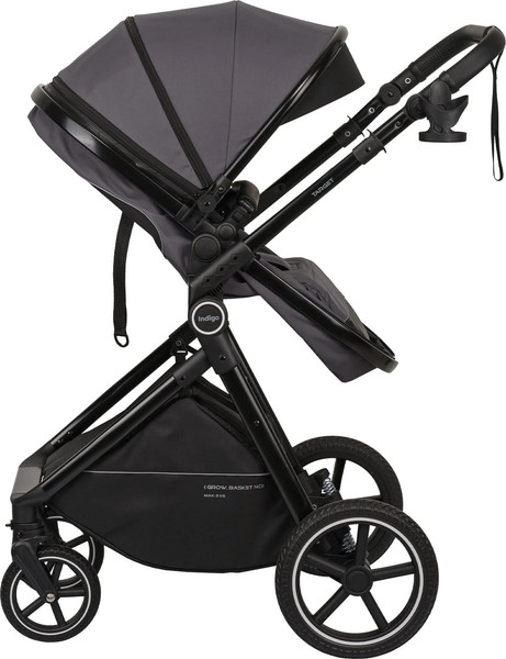 Изображение товара Детская универсальная коляска INDIGO Target 3в1 (серый)
