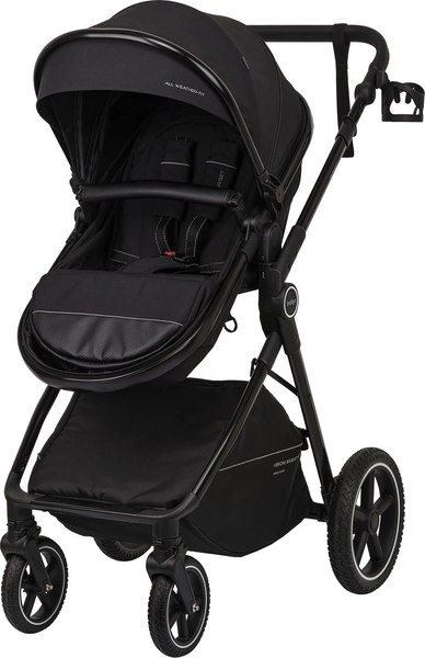 Изображение товара Детская универсальная коляска INDIGO Target 3в1 (черный)