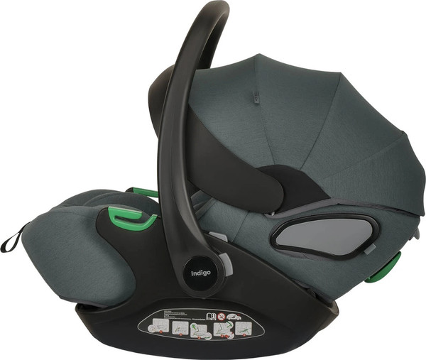 Изображение товара Автокресло INDIGO Techno I-Size 0+ (темно-зеленый)