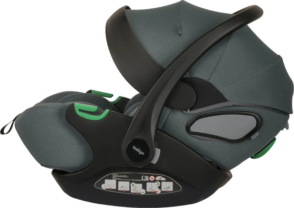 Изображение товара Автокресло INDIGO Techno I-Size 0+ (темно-зеленый)