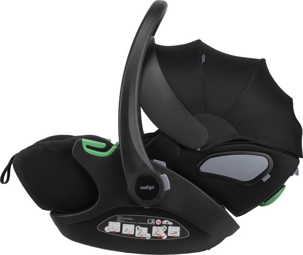 Изображение товара Автокресло INDIGO Techno I-Size 0+ (черный)