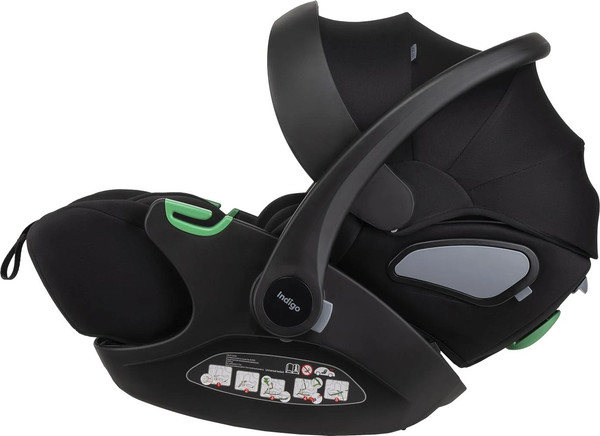 Изображение товара Автокресло INDIGO Techno I-Size 0+ (черный)