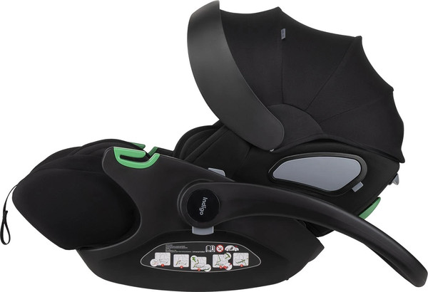 Изображение товара Автокресло INDIGO Techno I-Size 0+ (черный)