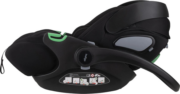 Изображение товара Автокресло INDIGO Techno I-Size 0+ (черный)