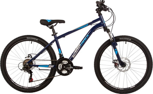 Изображение товара Велосипед Novatrack 24 Action / 24SHD.ACTION.14BL23 (синий, разобранный, в коробке)