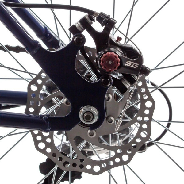 Изображение товара Велосипед Novatrack 24 Action / 24SHD.ACTION.14BL23 (синий, разобранный, в коробке)