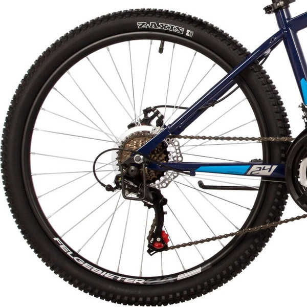 Изображение товара Велосипед Novatrack 24 Action / 24SHD.ACTION.14BL23 (синий, разобранный, в коробке)
