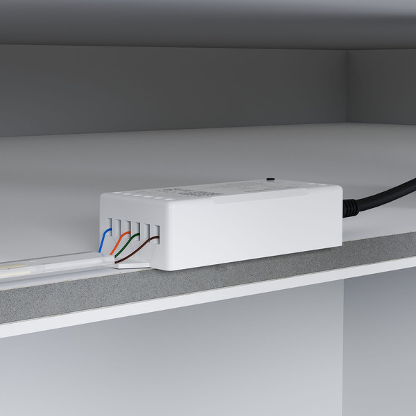 Изображение товара Контроллер для светодиодной ленты Elektrostandard 12/24V 95001/00 (белый)