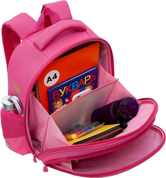 Изображение товара Школьный рюкзак Grizzly RAz-586-2 (розовый)