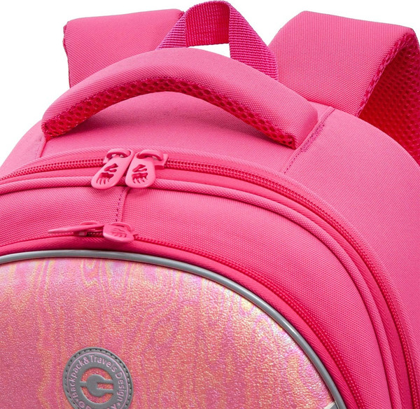 Изображение товара Школьный рюкзак Grizzly RAz-586-2 (розовый)