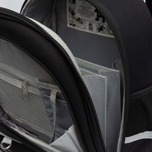 Изображение товара Школьный рюкзак Grizzly RAz-587-6 (черный/серый)