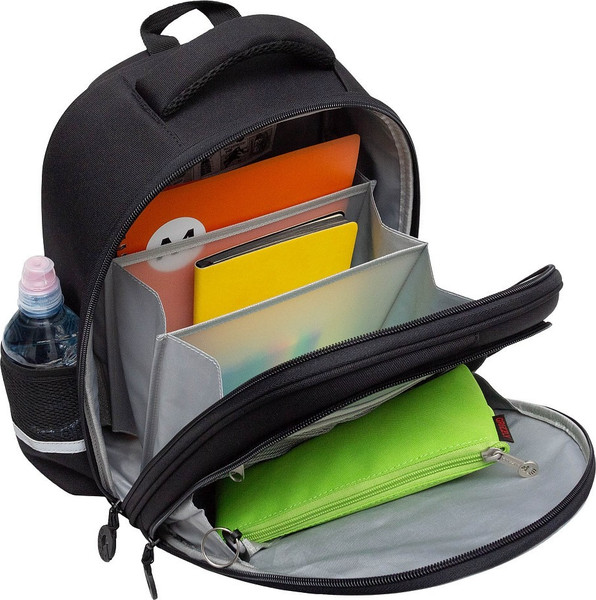 Изображение товара Школьный рюкзак Grizzly RAz-587-7 (черный)