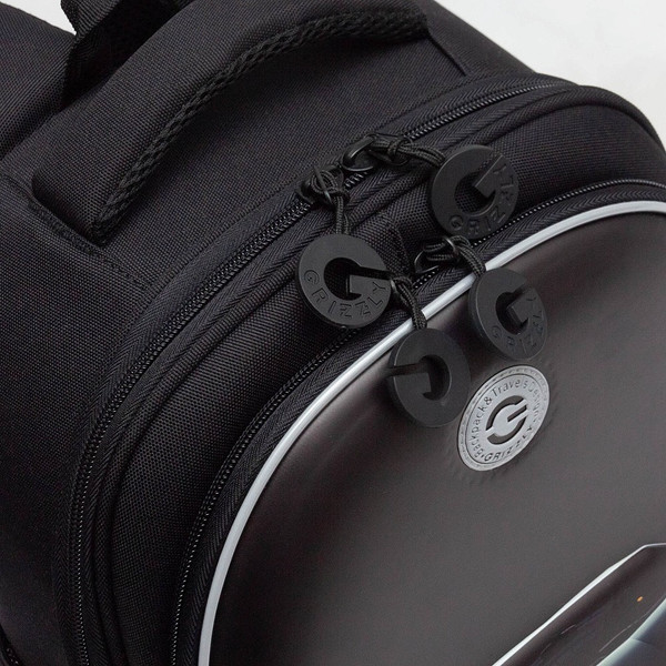 Изображение товара Школьный рюкзак Grizzly RAz-587-7 (черный)