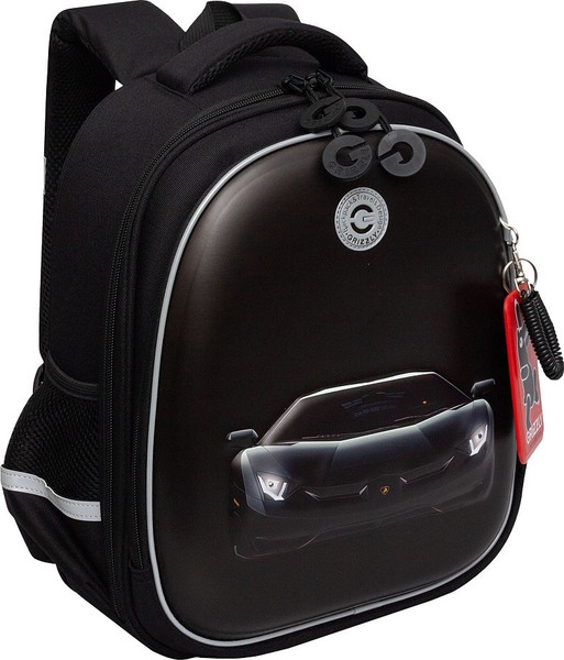 Изображение товара Школьный рюкзак Grizzly RAz-587-7 (черный)