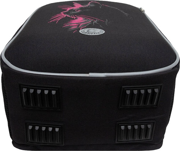 Изображение товара Школьный рюкзак Grizzly RAw-594-4 (черный/розовый)