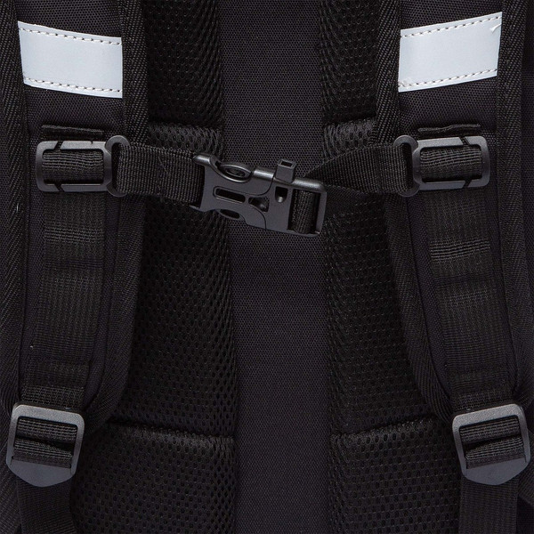 Изображение товара Школьный рюкзак Grizzly RAw-595-1 (черный/оранжевый)