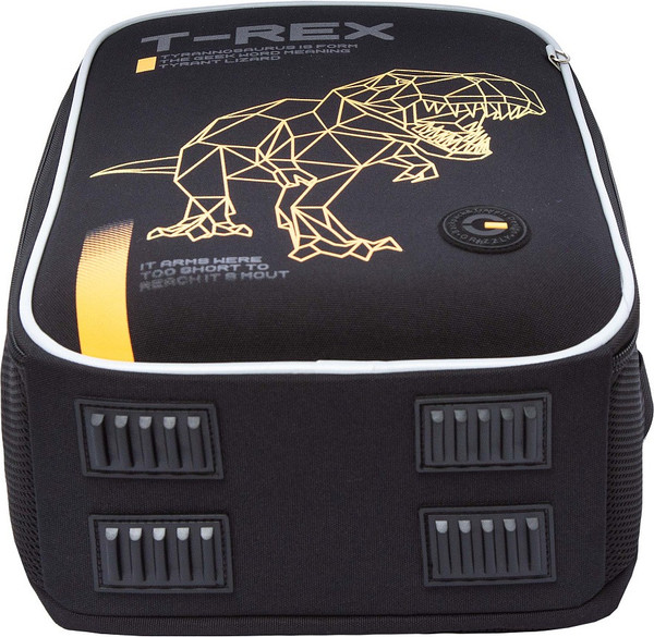 Изображение товара Школьный рюкзак Grizzly RAw-595-1 (черный/оранжевый)