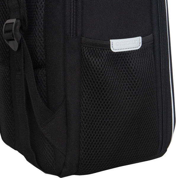 Изображение товара Школьный рюкзак Grizzly RAw-595-1 (черный/бирюзовый)