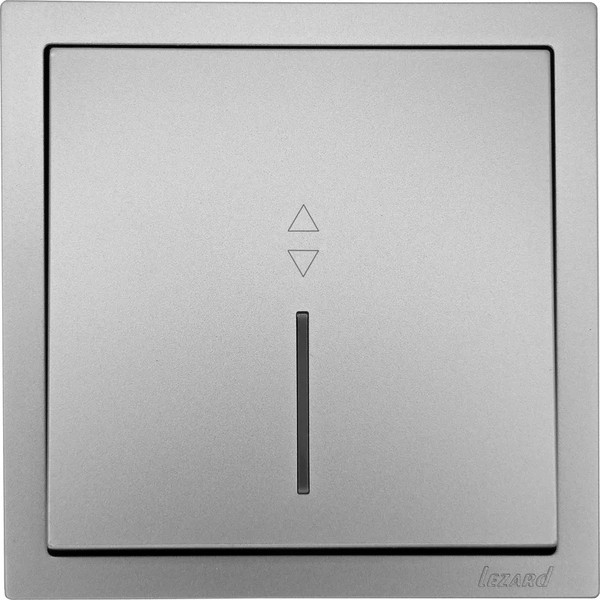 Изображение товара Выключатель Lezard Zima 704-7488-114QC (серый матовый)