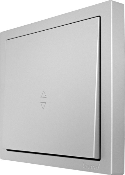 Изображение товара Выключатель Lezard Zima 704-7488-105QC (серый матовый)