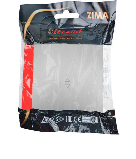 Изображение товара Выключатель Lezard Zima 704-7488-105QC (серый матовый)