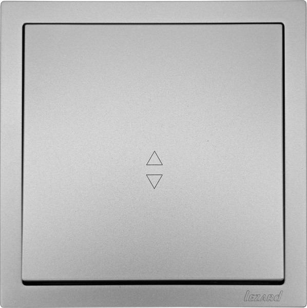 Изображение товара Выключатель Lezard Zima 704-7488-105QC (серый матовый)