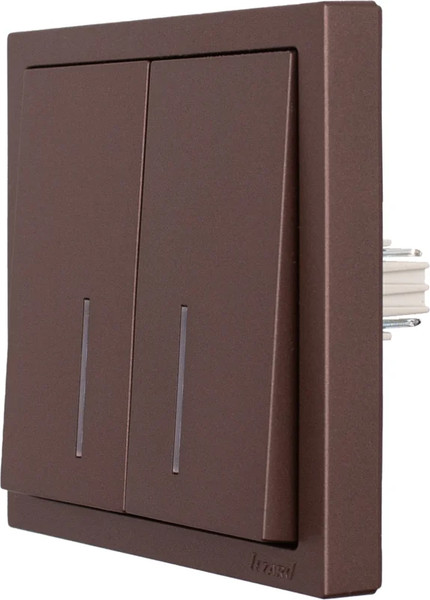 Изображение товара Выключатель Lezard Zima 704-7388-112QC (шоколад)