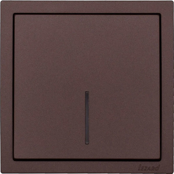 Изображение товара Выключатель Lezard Zima 704-7388-111QC (шоколад)