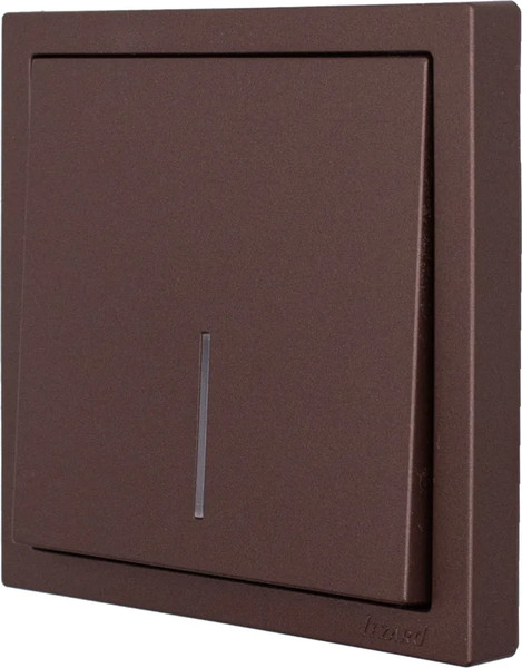 Изображение товара Выключатель Lezard Zima 704-7388-111QC (шоколад)