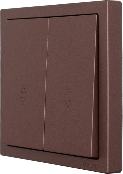 Изображение товара Выключатель Lezard Zima 704-7388-106QC (шоколад)