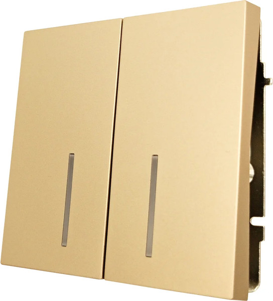Изображение товара Выключатель Lezard Zima 704-3688-112QC (золото)