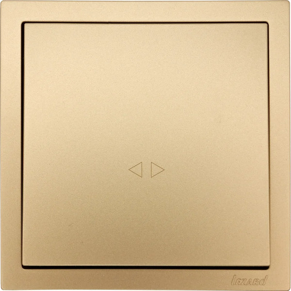 Изображение товара Выключатель Lezard Zima 704-3688-107QC (золото)