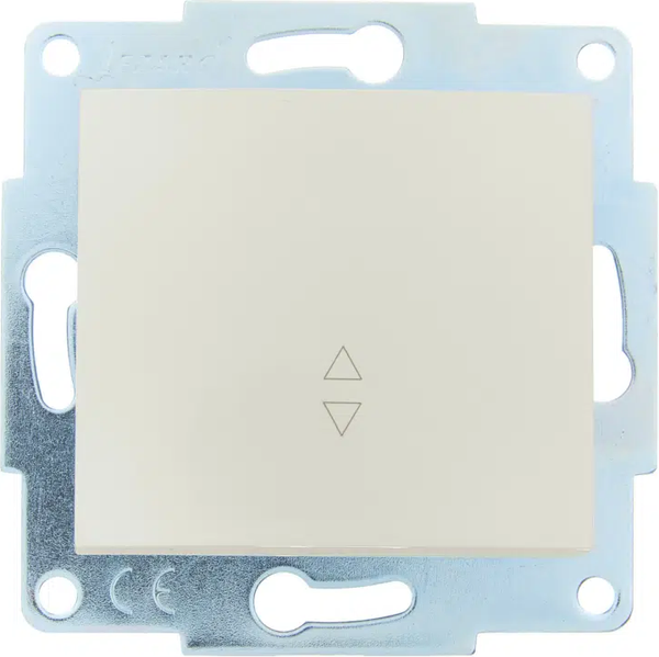 Изображение товара Выключатель Lezard Asti 7081-3030-114 (жемчужно-белый перламутр)