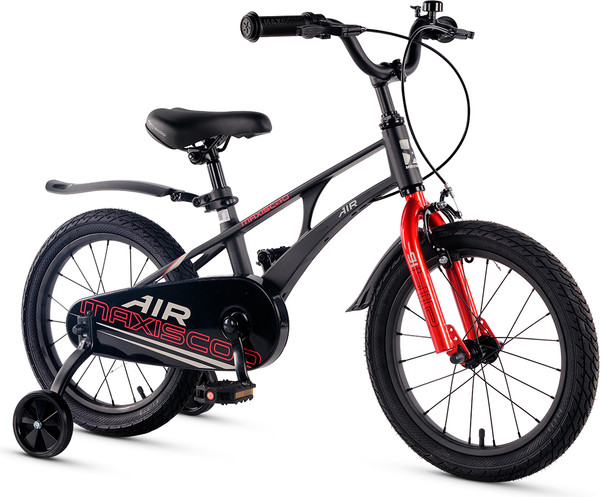 Изображение товара Детский велосипед Maxiscoo Air Стандарт Плюс 16 2025 / MSC-A1642 (обсидиан)