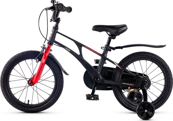 Изображение товара Детский велосипед Maxiscoo Air Стандарт Плюс 16 2025 / MSC-A1642 (обсидиан)