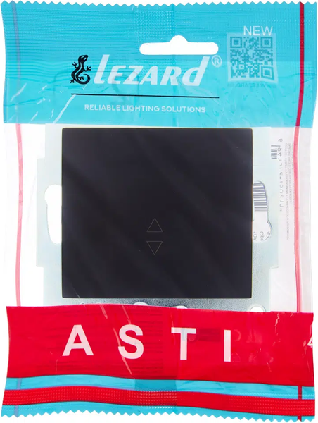 Изображение товара Выключатель Lezard Asti 7081-4242-114 (черный бархат)