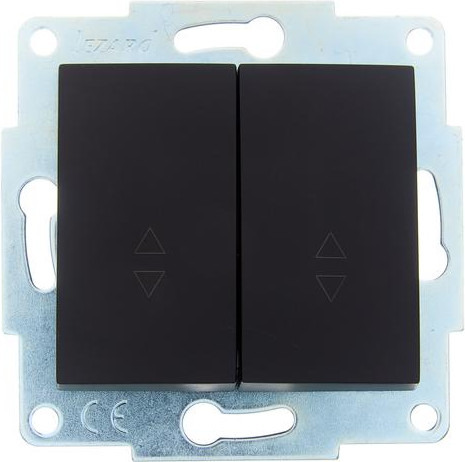 Изображение товара Выключатель Lezard Asti 7081-4288-106 (черный бархат)