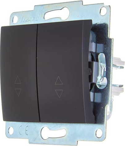 Изображение товара Выключатель Lezard Asti 7081-4288-106 (черный бархат)