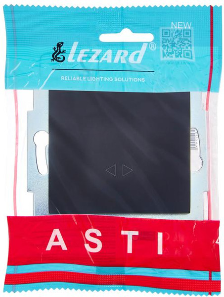 Изображение товара Выключатель Lezard Asti 7081-4288-107 (черный бархат)