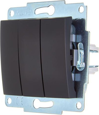 Изображение товара Выключатель Lezard Asti 7081-4288-109 (черный бархат)