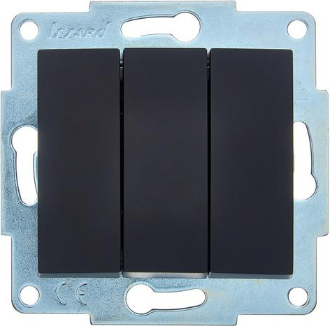 Изображение товара Выключатель Lezard Asti 7081-4288-109 (черный бархат)
