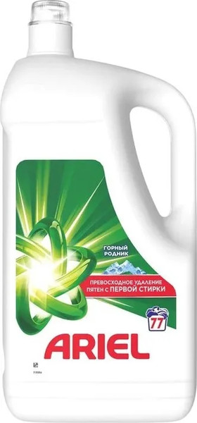 Изображение товара Гель для стирки Ariel Горный Родник (5.005л)